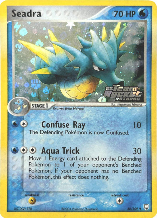 Seadra (48/109) (Stamped) [EX: Team Rocket Returns] - for just $22.40! 