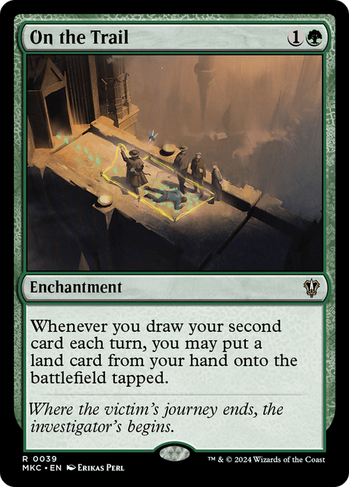 On the Trail (MKC-039) - Murders at Karlov Manor Commander - for just $0.72! 