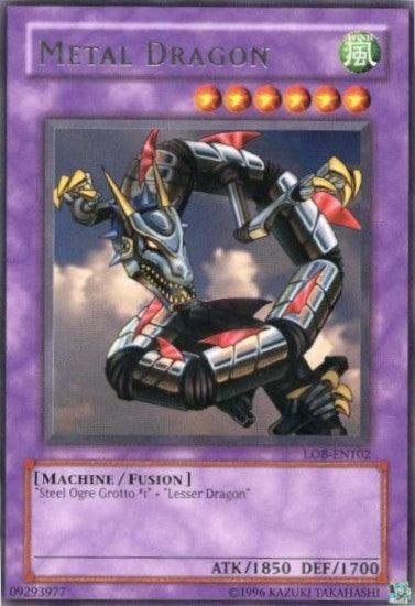 Metal Dragon [LOB-EN102] Rare - for just $0.35! 
