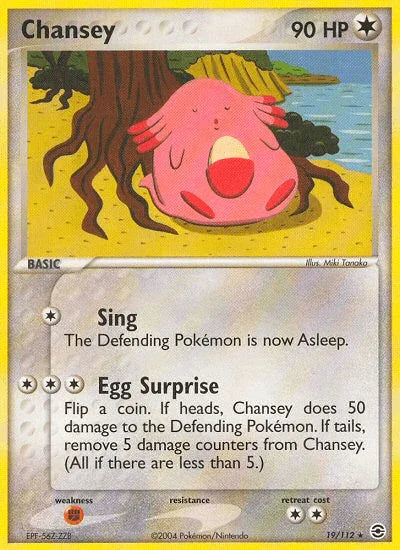 Chansey (19/112) [EX: FireRed & LeafGreen] - for just $2.20! 