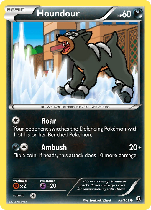 Houndour (55/101) [Black & White: Plasma Blast] - for just $0.20! 