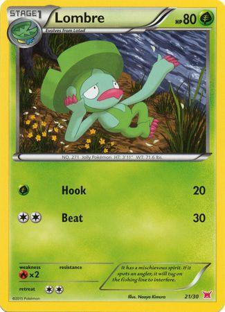 Lombre (21/30) [XY: Trainer Kit 2 - Latias] - for just $0.10! 