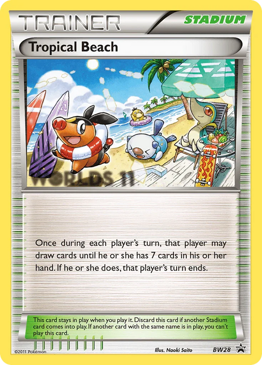 Tropical Beach (BW28) [Black & White: Black Star Promos] - for just $40! 