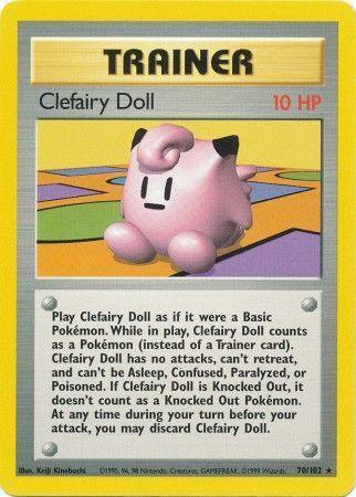 Clefairy Doll (70/102) [Base Set Unlimited] - for just $3.35! 