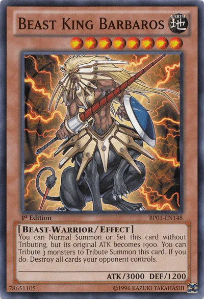 Beast King Barbaros [BP01-EN148] Common - for just $0.10! 