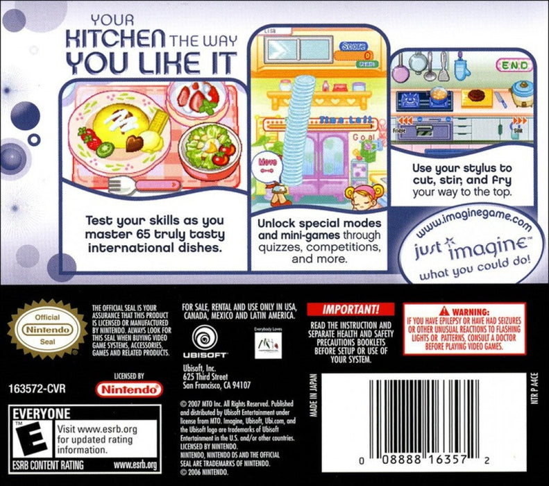 Imagine: Master Chef – Nintendo DS (DS) - for just $6.99! 