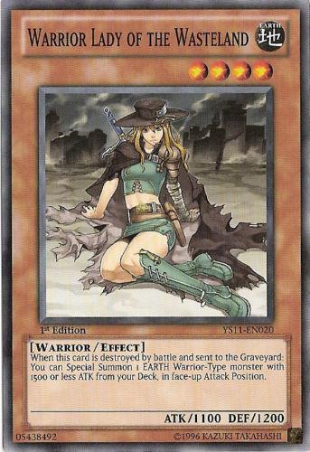 Warrior Lady of the Wasteland [YS11-EN020] Common - for just $0.20! 