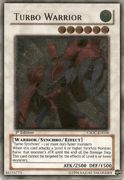 Turbo Warrior (UTR) [CSOC-EN038] Ultimate Rare - for just $5.75! 
