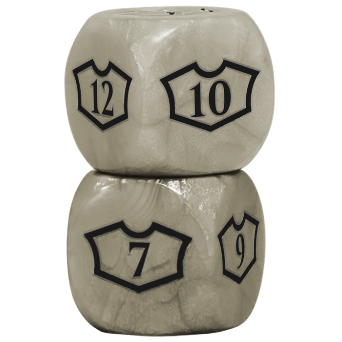 Ultra PRO: Loyalty Dice Set - 22MM Deluxe with 7-12 (Plains) - for just $0! 