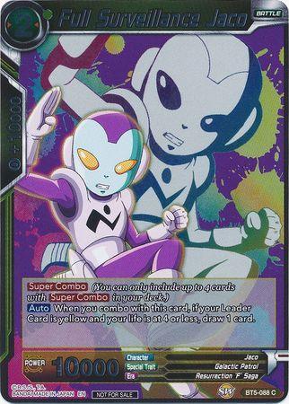 Full Surveillance Jaco (Event Pack 4) (BT5-088) [Promotion Cards] - for just $0.15! 