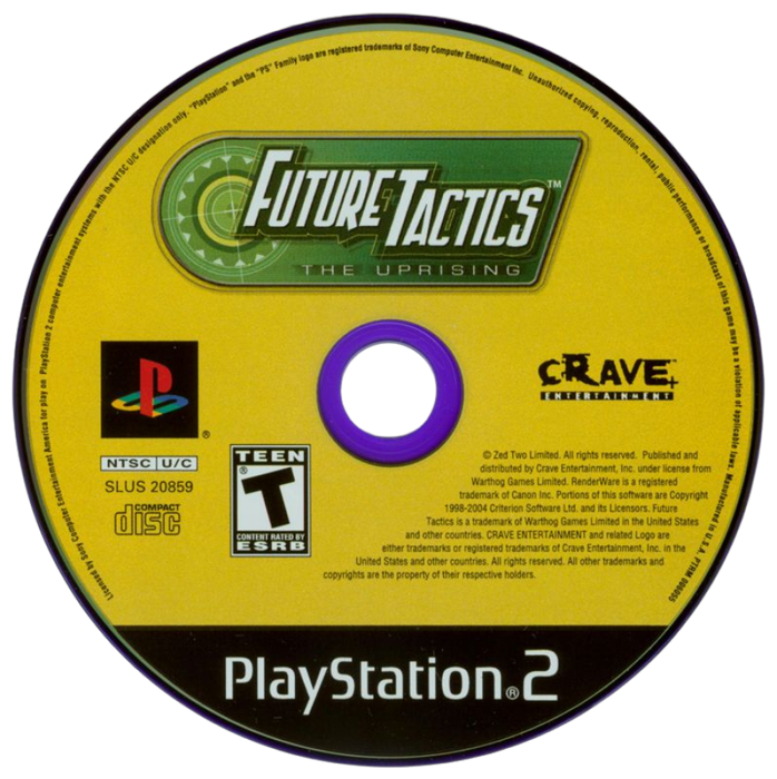 Future Tactics: The Uprising – PlayStation 2 (PS2) - for just $5.99! 