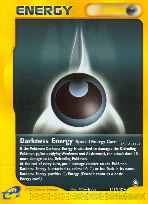 Darkness Energy (142/147) [Aquapolis] - Just $1.05! Shop now at Retro Gaming of Denver