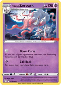 Hisuian Zoroark (076/196) (GameStop) [Sword & Shield: Lost Origin] - for just $2.35! 