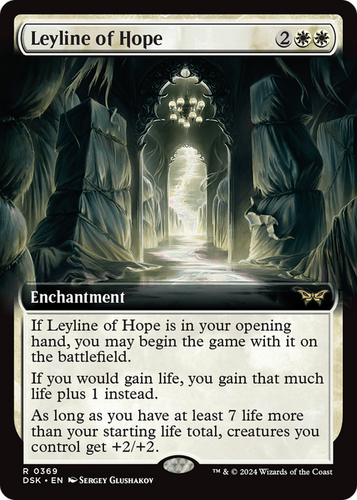 Leyline of Hope (DSK-369) - Duskmourn: House of Horror: (Extended Art) Foil - for just $0.43! 