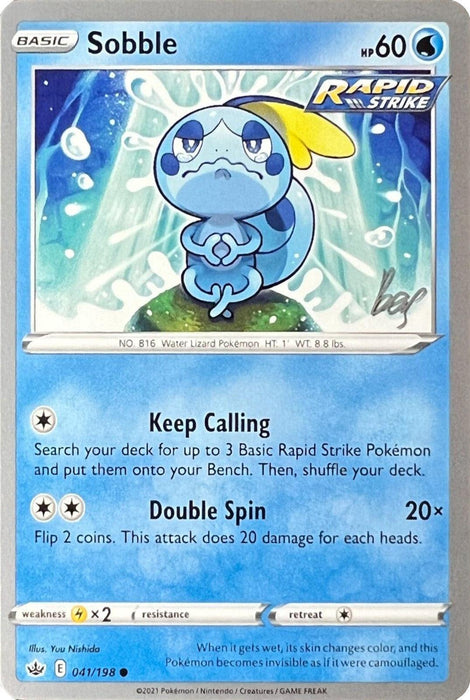 Sobble (041/198) (Cheryl Again - Sebastian Lashmet) [World Championships 2022] - for just $0.10! 