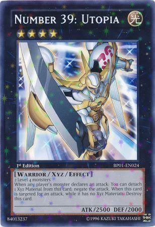 Number 39: Utopia [BP01-EN024] Starfoil Rare - for just $0.15! 