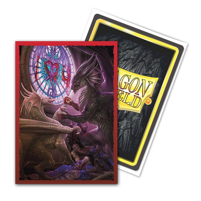 Dragon Shield: Standard 100ct Brushed Art Sleeves - Valentine Dragons (2022) - Just $0! Shop now at Retro Gaming of Denver