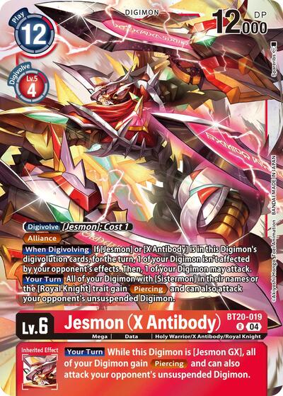 Jesmon (X Antibody) (Release Special Booster 2.5) Light Play Foil - for just $0.30! 