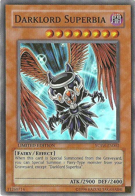 Darklord Superbia [YCSW-EN002] Super Rare - for just $148! 