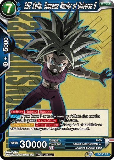 SS2 Kefla, Supreme Warrior of Universe 6 (P-395) [Promotion Cards] - for just $0.30! 