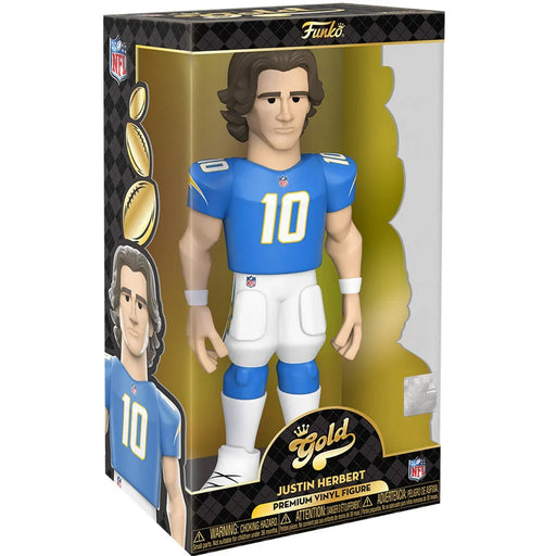 Funko Gold 12'': Chargers - Justin Herbert - Premium  - Just $19.95! Shop now at Retro Gaming of Denver