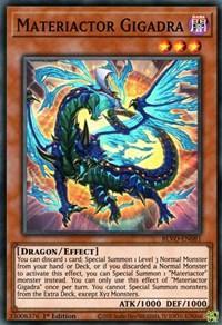 Materiactor Gigadra [BLVO-EN081] Super Rare - for just $0.10! 
