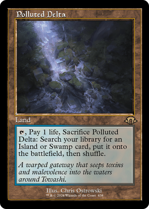 Polluted Delta (Retro Frame) (MH3-438) - Modern Horizons 3 - for just $9.48! 