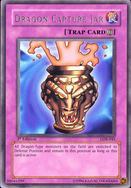 Dragon Capture Jar [LOB-045] Rare - for just $0.30! 