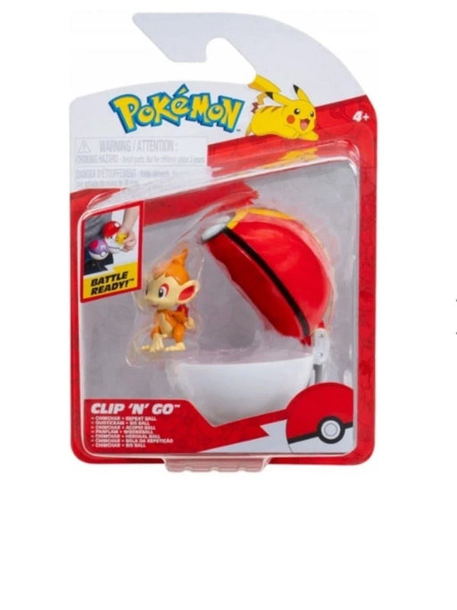 Pokemon Clip 'N' Go Battle Figure [Chimchar Repeat Ball] – Figures - for just $19.99! 