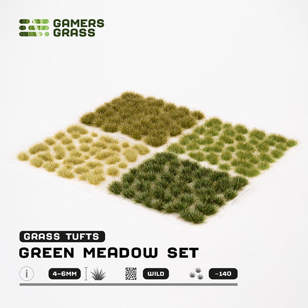 Gamers Grass Tufts: Green Meadow Set- Wild - for just $11.75! 