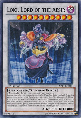 Loki, Lord of the Aesir [SP14-EN049] Common - for just $0.10! 