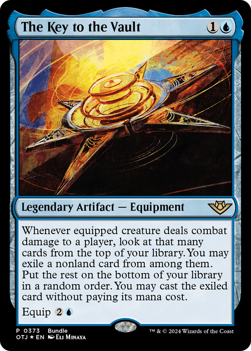 The Key to the Vault (UMP-373) - Outlaws of Thunder Junction Foil - for just $0.15! 