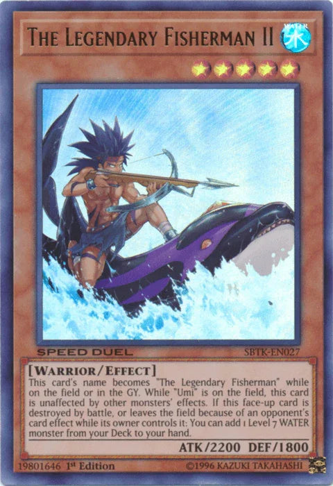 The Legendary Fisherman II [SBTK-EN027] Ultra Rare - for just $1.50! 