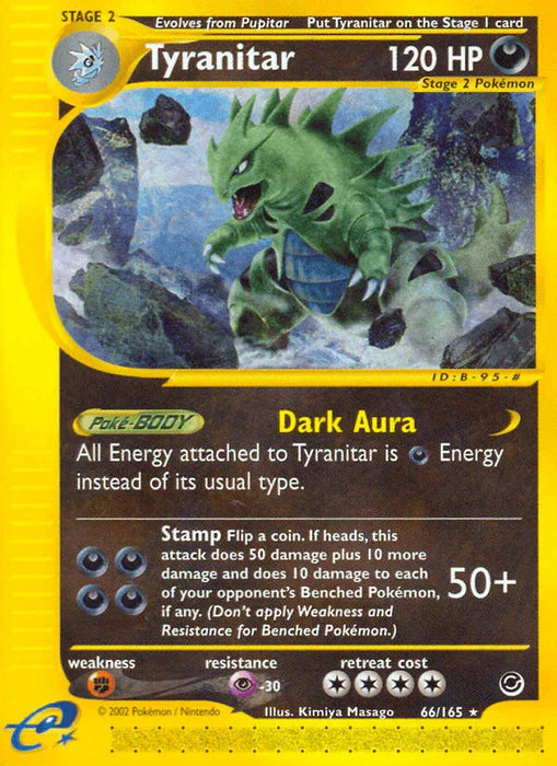 Tyranitar (66/165) [Expedition: Base Set] - for just $31.45! 