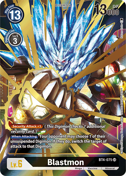 Blastmon [BT4-075] (Alternate Art) [Great Legend] - Just $0.09! Shop now at Retro Gaming of Denver