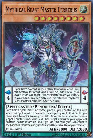 Mythical Beast Master Cerberus [FIGA-EN059] Super Rare - for just $0.35! 