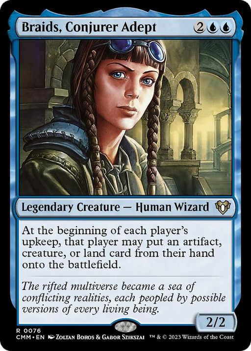 Braids, Conjurer Adept [Commander Masters] - Just $0.13! Shop now at Retro Gaming of Denver