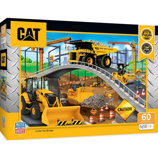 CAT - Under the Bridge 60 Piece Jigsaw Puzzle - for just $12.99! 