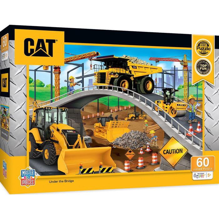 CAT - Under the Bridge 60 Piece Jigsaw Puzzle - for just $12.99! 