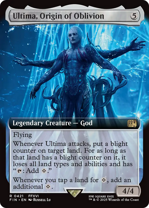 Ultima, Origin of Oblivion (FIN-421) - FINAL FANTASY: (Extended Art) - for just $0.84! 
