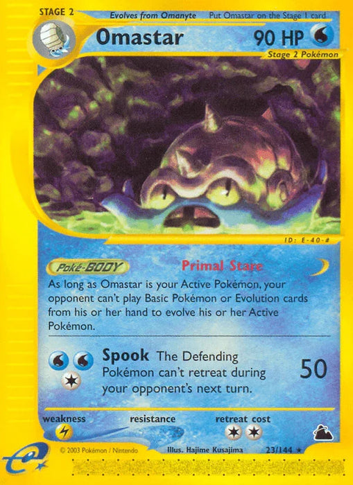Omastar (23/144) [Skyridge] - for just $12.40! 