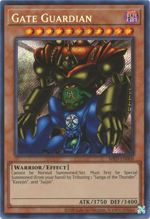 Gate Guardian (25th Anniversary) [MRD-EN000] Secret Rare - for just $1.95! 
