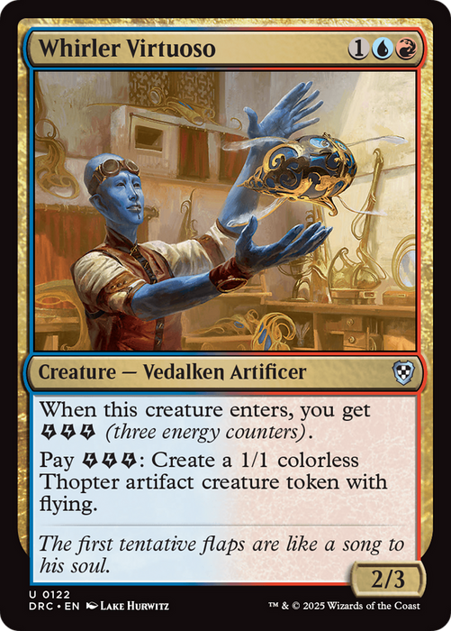 Whirler Virtuoso (DRC-122) - Commander: Aetherdrift - for just $0.03! 