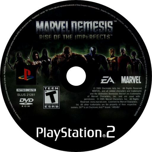 Marvel Nemesis Rise of the Imperfects – PlayStation 2 (PS2) - for just $0! 