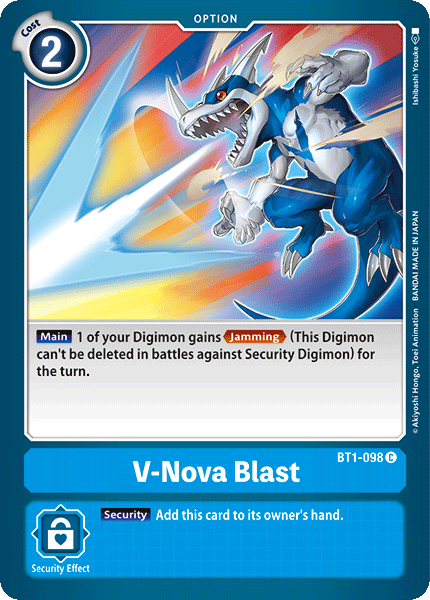 V-Nova Blast [BT1-098] [Release Special Booster Ver.1.0] - Just $0.09! Shop now at Retro Gaming of Denver