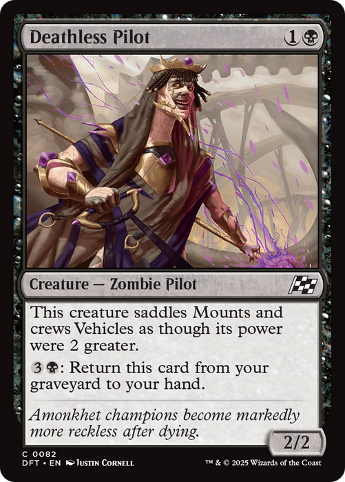 Deathless Pilot (DFT-082) - Aetherdrift Foil - for just $0.03! 