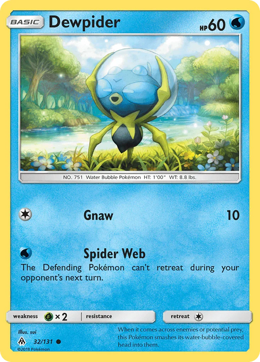 Dewpider (32/131) [Sun & Moon: Forbidden Light] - for just $0.10! 