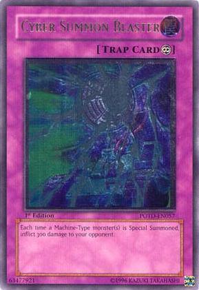 Cyber Summon Blaster [POTD-EN057] Ultimate Rare - for just $1.30! 
