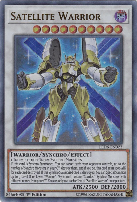 Satellite Warrior [LED6-EN023] Ultra Rare - for just $0.45! 