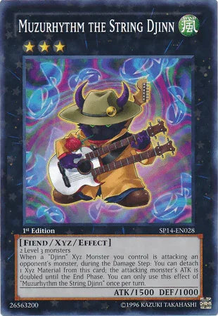 Muzurhythm the String Djinn [SP14-EN028] Starfoil Rare - for just $0.10! 